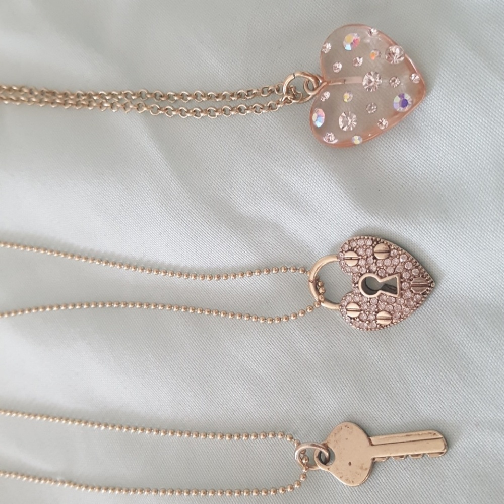 Love by Betsey Johnson Necklace Set
